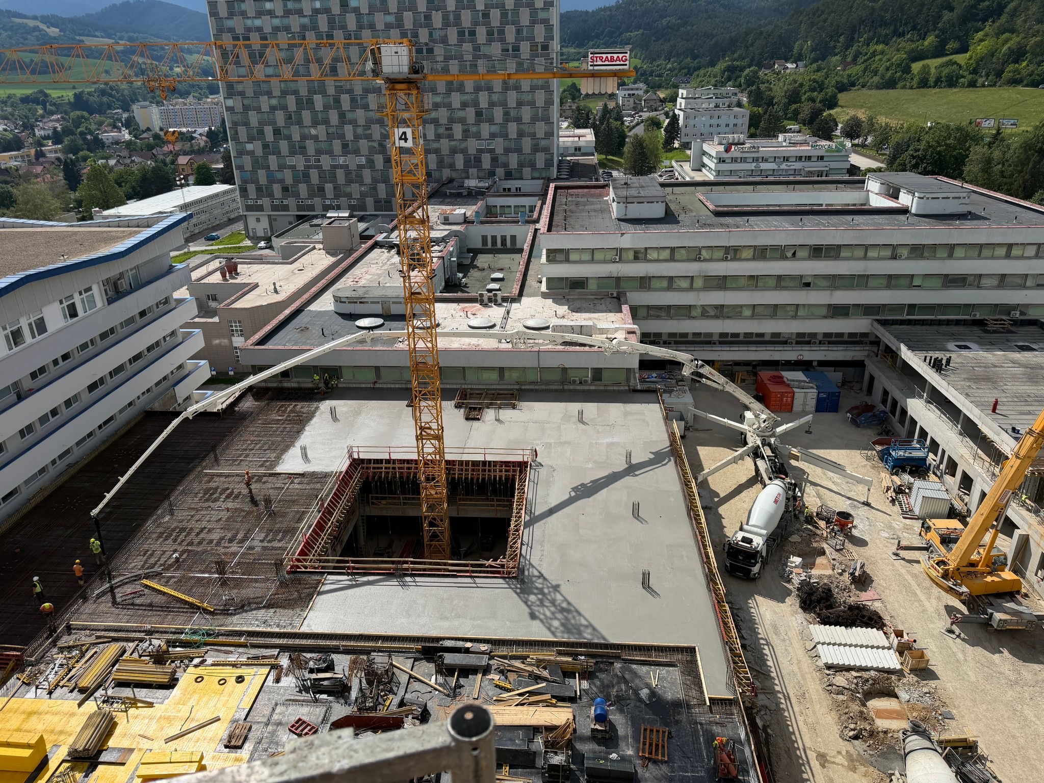 Technika BAWER-TRANS pri realizácii betonáže